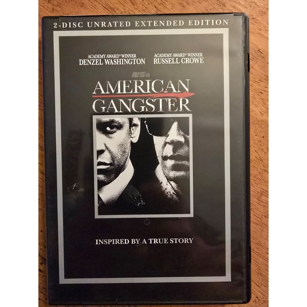 American‎ Gangster (DVD, 2008, 2-Disc Set), Very Good Condition